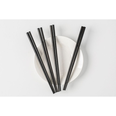 Bộ 10 đôi đũa gỗ cẩm trơn Thăng Long PHUSANG được làm từ gỗ tự nhiên không chất bảo quản dùng trong nhà hàng khách sạn và bàn ăn