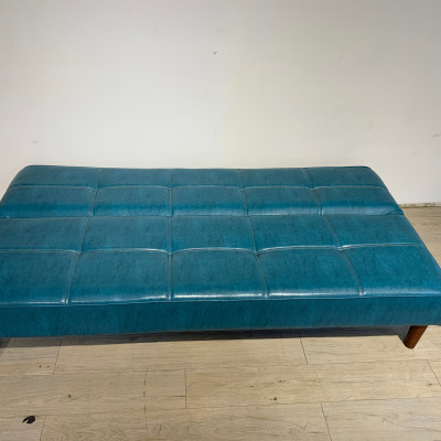 Sofa bed 3 trong 1 Juno sofa màu xanh ngọc