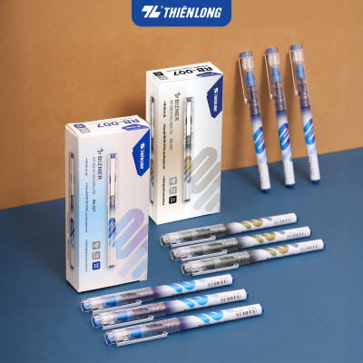 Combo 5/10/20 Bút lông bi - Rollerball Pen Thiên Long RB-007 - Công nghệ Free Ink System