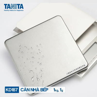 Cân điện tử nhà bếp TANITA KD321(3kg) (Chính hãng Nhật Bản), Cân nhà bếp 1kg, Cân nhà bếp 2kg, Cân nhà bếp 3kg, Cân nhà bếp độ chia 0.1g tối đa 200g, Cân Nhật, Cân trọng lượng, Cân chính hãng, Cân thực phẩm, Cân thức ăn, Cân tiểu ly điện tử, Cân chính xác