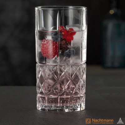 Bộ 4 ly pha lê cao Nachtmann Highland - Hàng chính hãng Đức