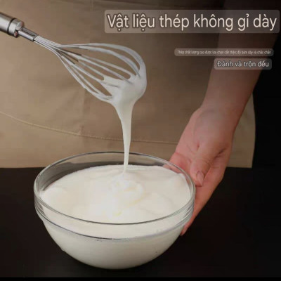BỘ 2 CÂY ĐÁNH TRỨNG INOX 
