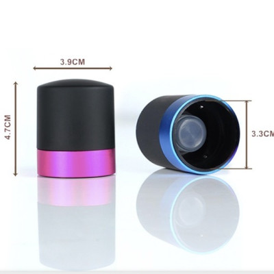 Nắp đậy bảo quản chai rượu vang, sâm panh thế hệ mới nhiều màu sắc