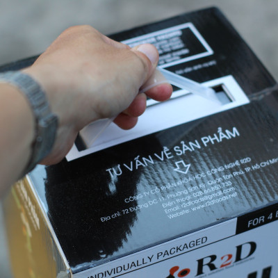 Than gáo dừa không khói chính hãng R2D hộp 4 KG than nướng BBQ an toàn cho sức khoẻ gia đình bạn