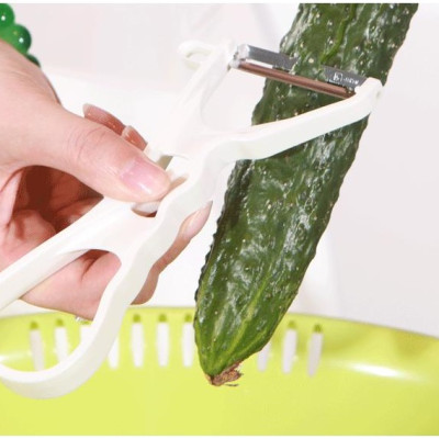 Dụng cụ bào vỏ lưỡi xoay inox Echo Metal hàng Made in Japan