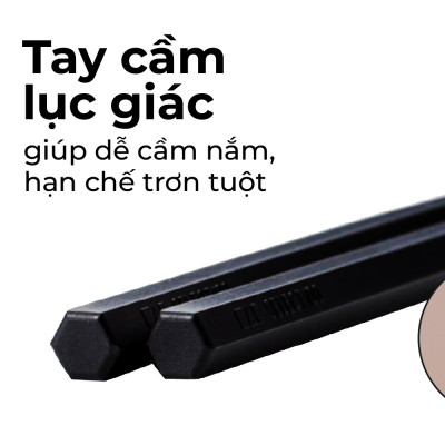 KAI - Select 100 - Đũa thép không gỉ - 33cm