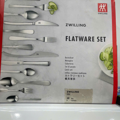 Set dao thìa dĩa Zwilling King 30 món Hàng chính hãng