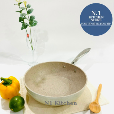 Chảo chống dính sâu Korkmaz Granita 24cm - 2.5 lít - A1273 - Hàng Chính Hãng