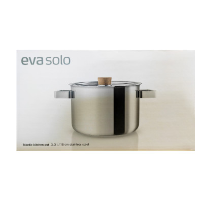 Nồi 3.0L, dòng bếp Bắc Âu. Nhãn Eva Solo Đan Mạch