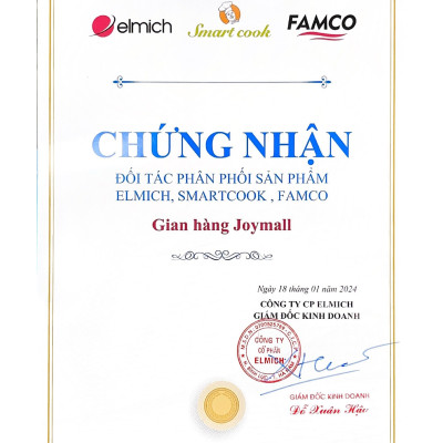 Bộ lọ sứ kèm 6 nĩa inox 304 màu cam Elmich EL0209, Hàng chính hãng, thiết kế sang trọng - JoyMall