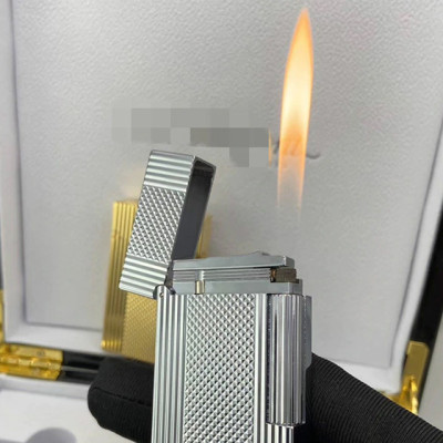 Vỏ Hột Quẹt Bật Lửa Upon Gas Đá D148T Họa Tiết Kẻ Dọc Đẹp Độc Lạ - Dùng Gas Đá Cao Cấp