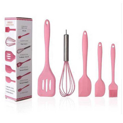 BỘ DỤNG CỤ LÀM BANH 5 MÓN SILICON -  PHÙ HỢP CHO MỌI GIA ĐÌNH & TIỆM BÁNH CHUYÊN NGHIỆP 