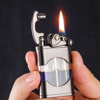 Vỏ Hột Quẹt Bật Lửa Xăng Bấc Đá 660 Thiết Kế Lộ Thiên Đẹp Độc Lạ - Giao Màu Ngẫu Nhiên