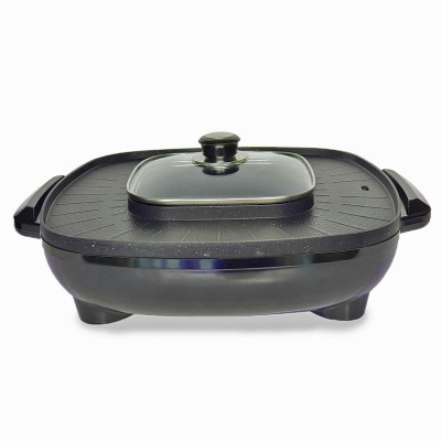 Nồi lẩu Nướng Vuông 2 trong 1 Đa Năng -Hàng chính hãng