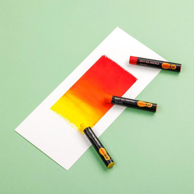 Hộp 24 Bút Sáp Dầu Thân Tròn - Soft Oil Pastels - Colokit OP-C033