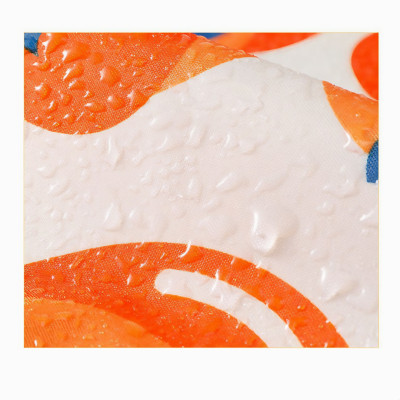 Tạp dề nhà bếp chống thấm nước hình quả cam siêu dễ thương dùng cho nam và nữ - Hàng chính hãng