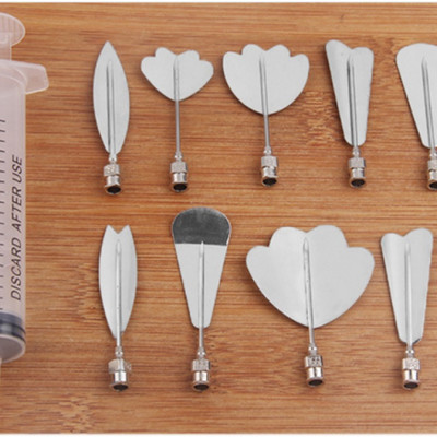 Dụng cụ tạo hình rau câu 3D - Bộ làm hoa anh túc, thu hải đường, hoa sen, hoa lay ơn - Hàng chính hãng