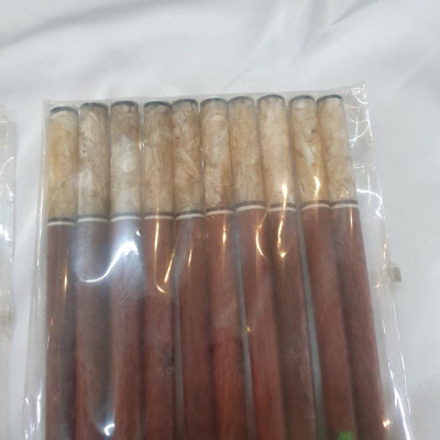 THANH LÍ - 5 Đôi Đũa Gỗ Khảm Ngà kèm bọc đũa, gác đũa - Hàng Đặc Biệt Cao Cấp