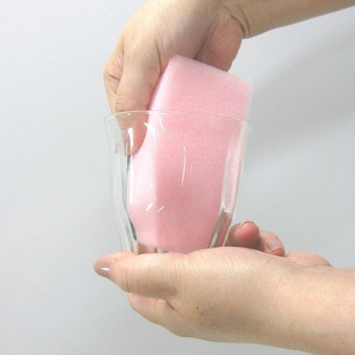 Combo ca đong đa năng có vạch chia 500ml + set 3 miếng mút rửa bát - made in Japan