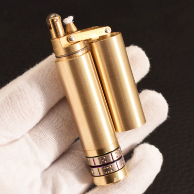 Vỏ Hột Quẹt Bật Lửa Thủ Công T25 Thiết Kế Đẹp Độc Lạ - Dùng Xăng Đá Cao Cấp (KHÔNG XĂNG KHÔNG GAS)