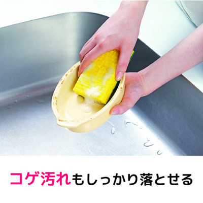 Set 05 miếng mút rửa xoong nồi Seiwa Color Hard - Hàng nội địa Nhật Bản nhập khẩu chính hãng