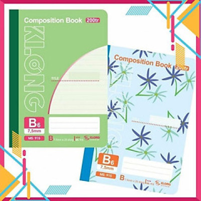 Sổ may KLONG B6 200tr ,DL58; MS: 915