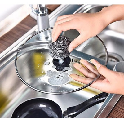 Combo 02 Set Búi thép cọ xoong, nồi, chảo chuyên dụng 40g - Nội địa Nhật Bản (02 miếng/Set)