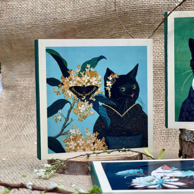 SỔ TAY MÈO – NGƯỜI BẠN NHỎ CHO NHỮNG CẢM XÚC LỚN - Tùng Lâm Thiết Kế - Nhã Nam (Mẫu ngẫu nhiên)