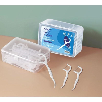 COMBO 2 Hộp 50 Tăm Chỉ Nha Khoa Tăm Nhựa Nha Khoa Tiện Dụng Làm Sạch Răng Set Tiệt Trùng (Hàng Cao Cấp) Cây Vệ Sinh Kẽ Răng Chân Nướu Chuyên Dụng Chiếc Xỉa Răng Chăm Sóc Răng Miệng