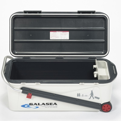 Thùng đá giữ nhiệt đa năng, tay kéo Sanka Galasea 50L, bền đẹp và an toàn cho thời gian sử dụng lâu dài -nội địa Nhật Bản 