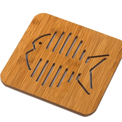 Combo 5 đế lót nồi chịu nhiệt bằng gỗ PaKaSa - Họa tiết giao ngẫu nhiên