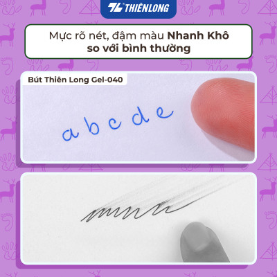 Combo 20 Bút gel Quick Dry Thiên Long GEL-040
