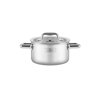 Bộ Nồi INOX 3 Lớp Liền Khối Elmich Trimax ECO EL-8005 (Bộ 3 Nồi Size 18, 20, 26cm & Quánh Size 16cm) - HÀNG CHÍNH HÃNG