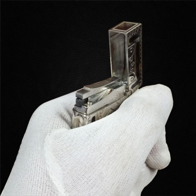 Vỏ Hột Quẹt Bật Lửa Upon Gas Đá D170T Họa Tiết Sơn Mài Hoàng Gia Đẹp Độc Lạ - Dùng Gas Đá Cao Cấp