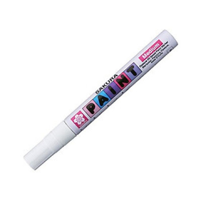 Bút Sơn Sakura Paint Marker Medium 2.0mm XPMK-B#50 - Màu Trắng