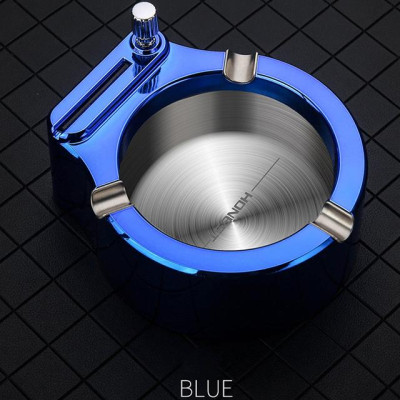 Vỏ Hột Quẹt Bật Lửa Diêm Xăng Kiêm Gạt Tàn 2 Chức Năng Đẹp Độc Lạ Honest BCZ - Giao Màu Ngẫu Nhiên