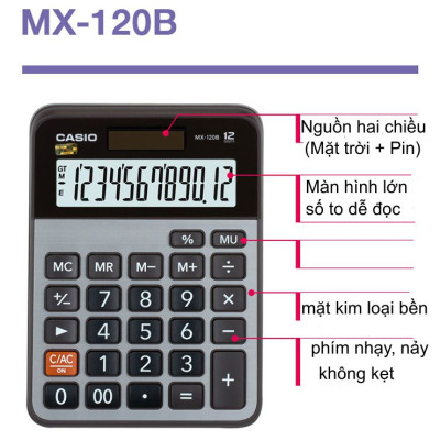 Máy Tính Để Bàn Casio MX-120B