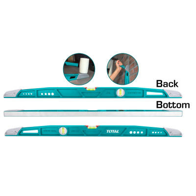 THƯỚC THỦY HÌNH CUNG 40CM, 80CM TOTAL TMT221406, TMT221806 - HÀNG CHÍNH HÃNG