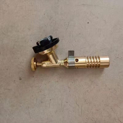 Đèn khò gas, đầu khò gas mini 1300 độ mạ đồng cao cấp độ bền cao - khò lửa mini (Khò 818)