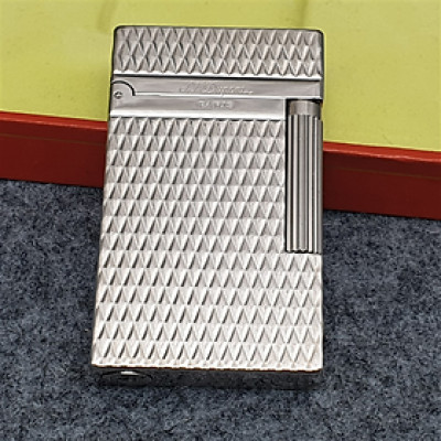 Vỏ Hột Quẹt Bật Lửa Gas Đá Upon D69B Thiết Kế Họa Tiết Vân Kim Cương Mini Độc Đáo - Dùng Gas Đá Cao Cấp