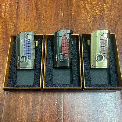 Vỏ Hột Quẹt Bật Lửa Gas Jobon BCZ-795 Khò 3 Tia Cực Mạnh - Nhiều Màu (KHÔNG SẴN GAS)