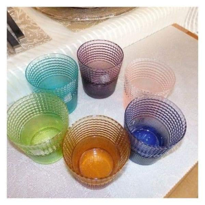 Bộ 6 cốc màu IVV Speedy 280ml - Made in Italy Hàng chính hãng