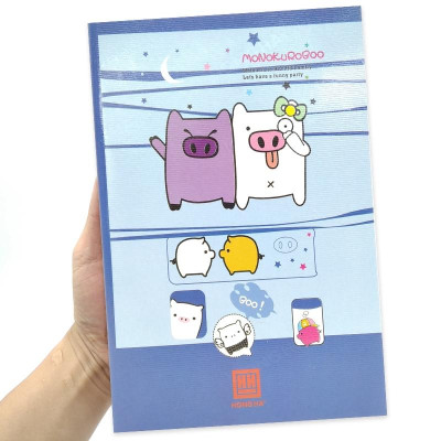 Vở Hồng Hà South Star Monokuroo Boo 300 Trang 0737 - Màu Xanh