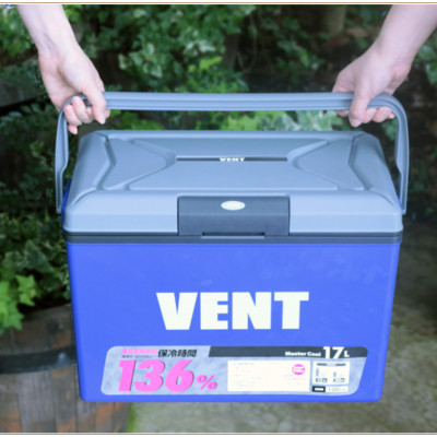 Thùng đá giữ nhiệt đa năng Vent Master Cool, tặng kèm set 16 túi Zip - nội địa Nhật Bản