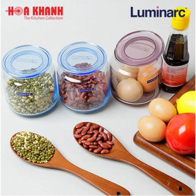 Hũ Thủy Tinh Luminarc Rondo Pink 500ML - J5875