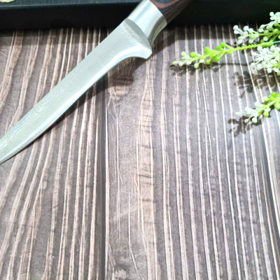DAO - DAO BẾP NHẬT BẢN CLASSIC BONINGTHÉP DAMASCUS MÃ A3 DT120 nt topcomshop vn