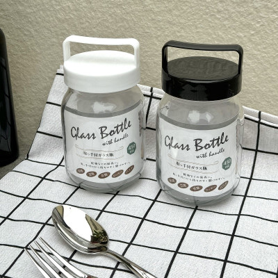 Hũ thủy tinh có quai xách Echo Glass Bottle - Hàng Nội Địa Nhật Bản