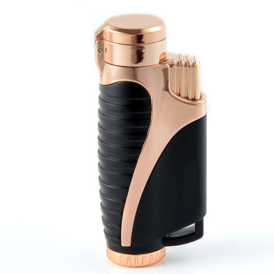 Vỏ Hộp Quẹt Bật Lửa Khò 3 Tia  COB-399 Kèm Đục I Ga Tiện Lợi Đẹp Độc Lạ - Dùng Gas Cao Cấp