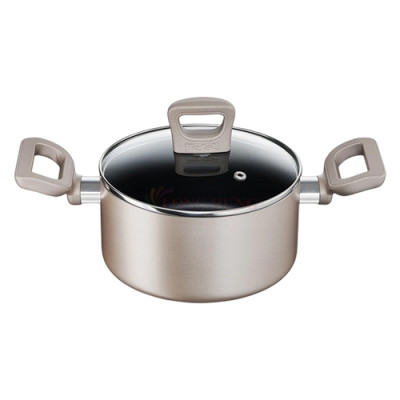 Nồi chống dính nắp kính Tefal Sensations (20cm/24cm) - Hàng chính hãng
