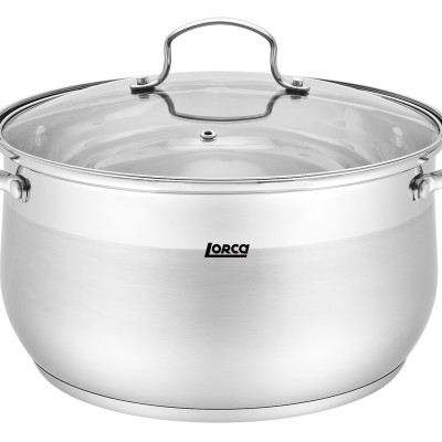 Bộ Nồi 7 Món LORCA TA 5018 TITANIUM Chính Hãng - Đun Trên Mọi Loại Bếp Cao Cấp, Bền Bỉ, Nhập Khẩu Chính Hãng